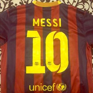 FC Barcelona Messi Jersey